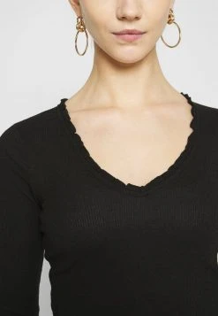 Even&Odd Mujer Camiseta De Manga Larga - Black -Even&Odd Ventas 2024 1f2b1f1878fd44d1ad4c082f593c66fa