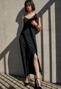 Even&Odd Mujer Vestido Largo - Black