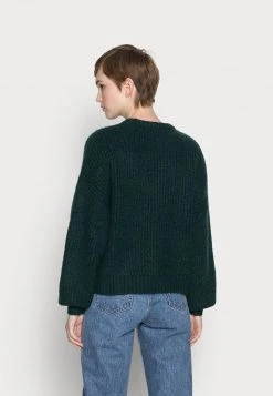 Even&Odd Mujer Jersey De Punto - Dark Green -Even&Odd Ventas 2024 2064e2e743cd4f8a9371c50b269e6bee