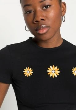 Even&Odd Mujer Camiseta Estampada - Black -Even&Odd Ventas 2024 20f79e27a8aa475a970fcd9f260c5888