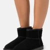 Even&Odd Mujer LEATHER WINTER BOOTIES - Botines - Black