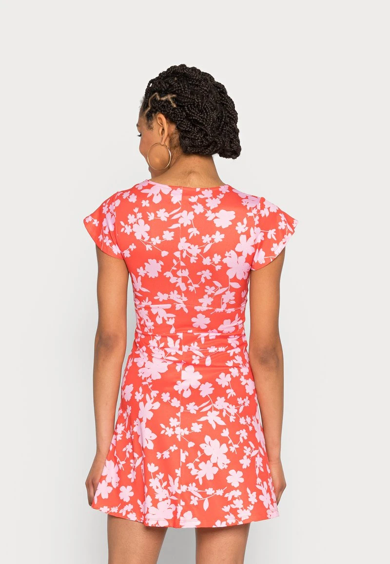 Even&Odd Mujer Vestido Ligero - Red/pink 5 Even&Odd Mujer Vestido Ligero - Red/pink - Imagen 3