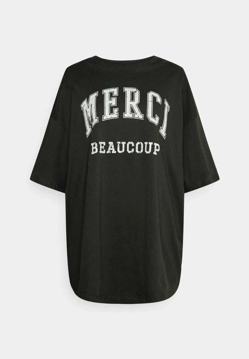 Even&Odd Mujer Camiseta Estampada - Anthracite 3 Even&Odd Mujer Camiseta Estampada - Anthracite