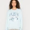 Even&Odd Mujer PRINTED OVERSIZED - Sudadera - Light Blue -Even&Odd Ventas 2024 2274caf50b6f41919527f4588776b5d2