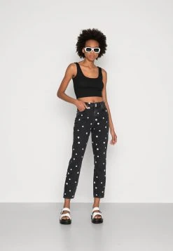 Even&Odd Mujer 2 PACK - Top - Black/light Grey