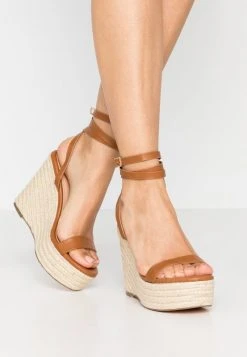 Even&Odd Mujer Sandalias De Tacón - Cognac