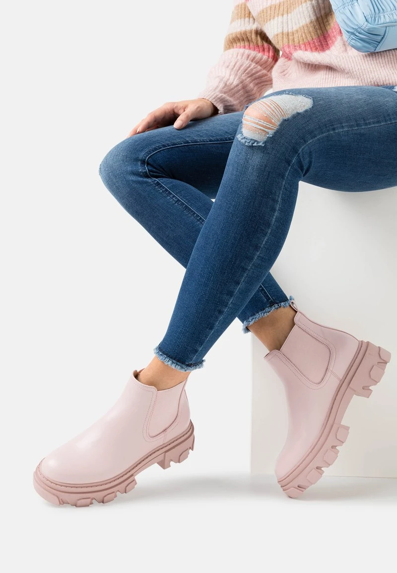 Even&Odd Mujer Botines Con Plataforma - Light Pink 3 Even&Odd Mujer Botines Con Plataforma - Light Pink