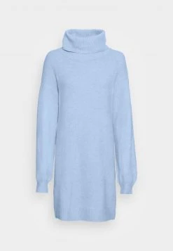 Even&Odd Mujer TURTLENECK JUMPER-DRESS - Vestido De Punto - Mottled Light Blue -Even&Odd Ventas 2024 2555812046384e5f9e757705c2f4df3b