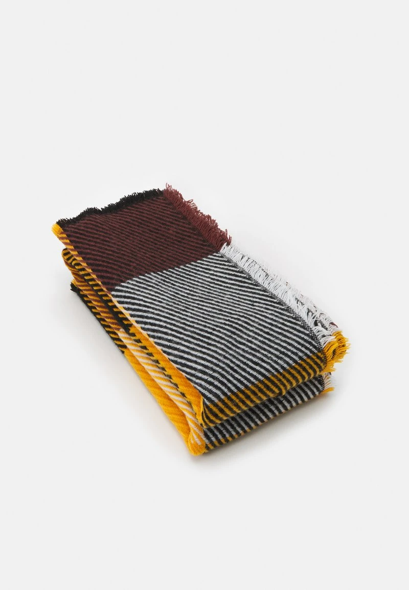 Even&Odd Bufanda - Yellow/red, Mujer 4 Even&Odd Bufanda - Yellow/red, Mujer - Imagen 2