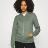 Even&Odd BASIC HOODIE JACKET WITH POCKETS - Jersey Con Capucha - Green, Mujer -Even&Odd Ventas 2024 259d84455be14668ad53d404079dc14d