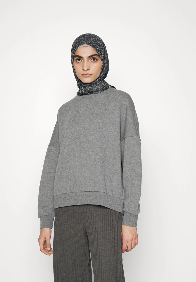 Even&Odd Mujer Sudadera - Mottled Grey 5 Even&Odd Mujer Sudadera - Mottled Grey - Imagen 3
