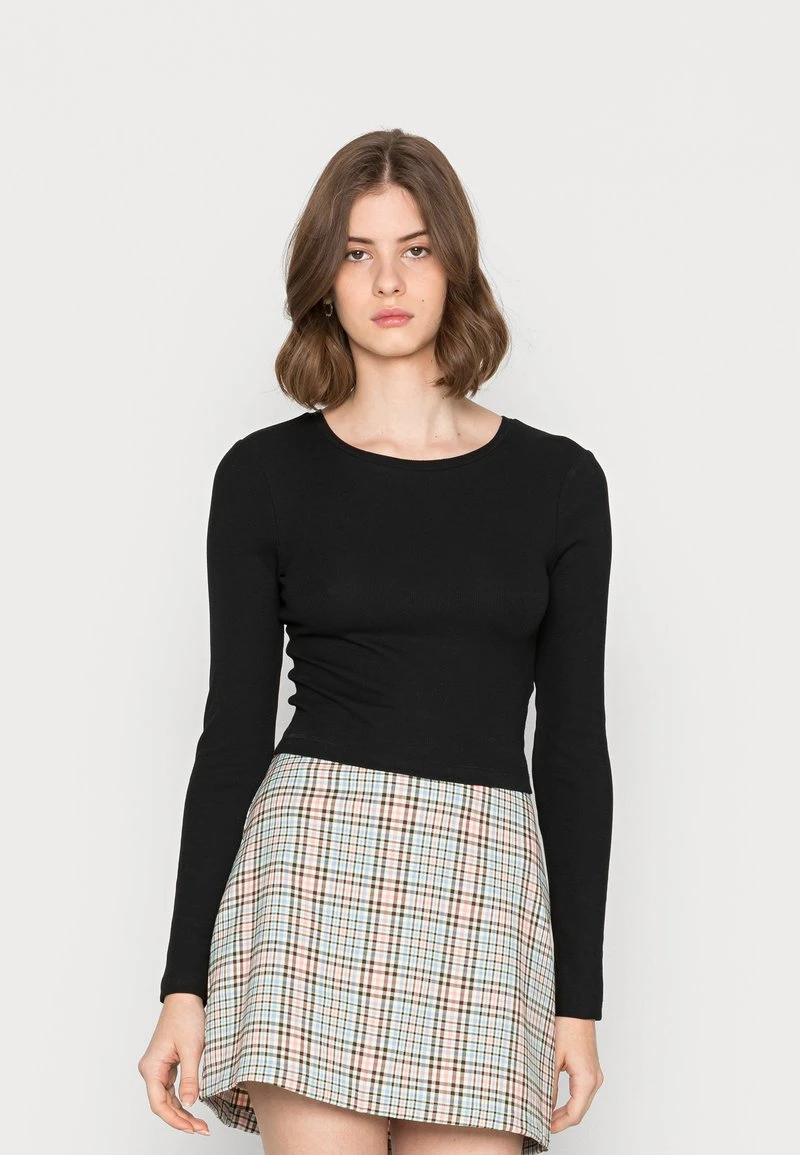 Even&Odd Mujer 3er PACK - Camiseta De Manga Larga - Black/white/light Green 6 Even&Odd Mujer 3er PACK - Camiseta De Manga Larga - Black/white/light Green - Imagen 4