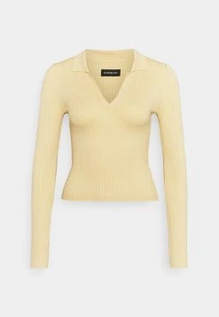Even&Odd Mujer Jersey De Punto - Light Yellow