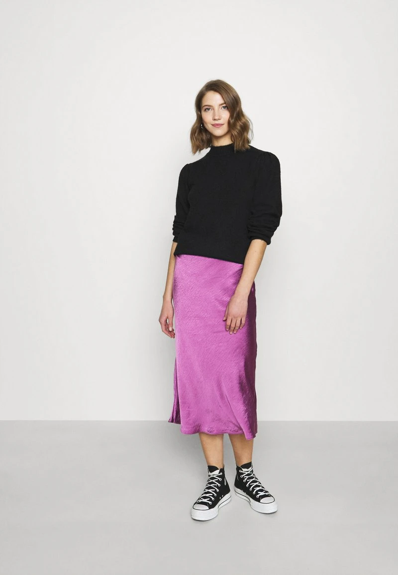 Even&Odd Mujer PUFF SLEEVE JUMPER - Jersey De Punto - Black 4 Even&Odd Mujer PUFF SLEEVE JUMPER - Jersey De Punto - Black - Imagen 2