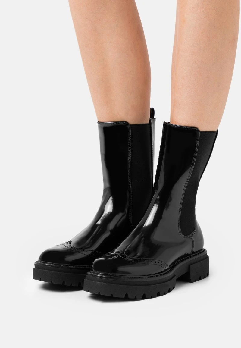 Even&Odd Mujer Botas Con Plataforma - Black 3 Even&Odd Mujer Botas Con Plataforma - Black