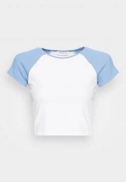 Even&Odd Mujer Camiseta Básica - White Light Blue -Even&Odd Ventas 2024 2948b3a3d9774809822754072ec1567f