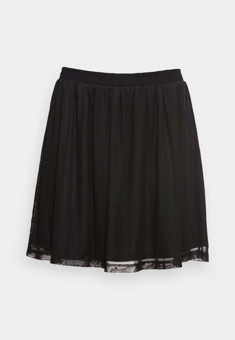 Even&Odd Mujer BASIC FLARED SKIRT - Minifalda - Black 6 Even&Odd Mujer BASIC FLARED SKIRT - Minifalda - Black - Imagen 4
