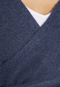 Even&Odd Mujer WICKELJACKE - Chaqueta De Punto - Blue-grey -Even&Odd Ventas 2024 2bb29e4a8d4846c592d62329a644ba25