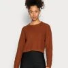Even&Odd Mujer CREWNECK JUMPER - Jersey De Punto - Brown -Even&Odd Ventas 2024 2c1ae63292364aaaa7734f15702967ef
