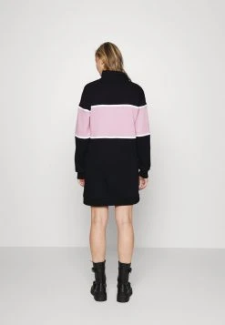 Even&Odd Mujer Vestido Informal - Black/lilac -Even&Odd Ventas 2024 2c27f07ec6464a3a9c70036d7adb8638