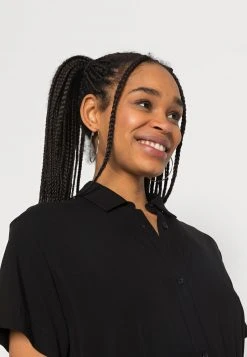 Even&Odd Mujer Vestido Camisero - Black -Even&Odd Ventas 2024 2c407369968e4a5690bbdac70e2ef94e