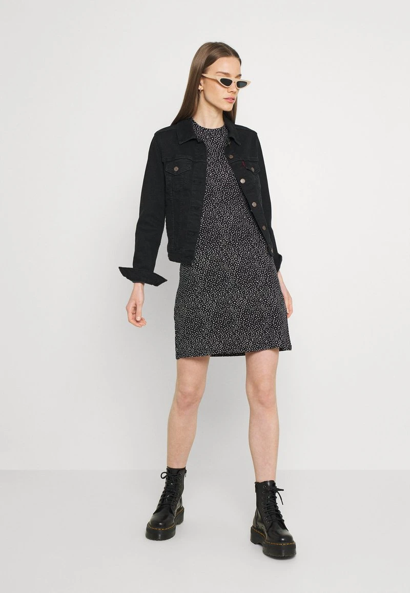 Even&Odd Mujer Vestido Ligero - Black/white 4 Even&Odd Mujer Vestido Ligero - Black/white - Imagen 2