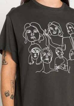 Even&Odd Mujer Camiseta Estampada - Anthracite -Even&Odd Ventas 2024 3030298046dd447188209ad6d58b418b