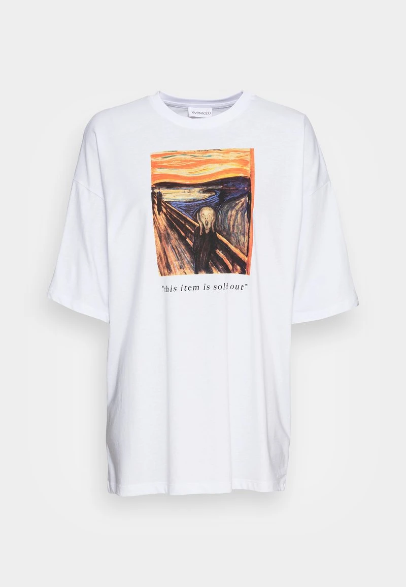 Even&Odd Mujer Camiseta Estampada - White 6 Even&Odd Mujer Camiseta Estampada - White - Imagen 4