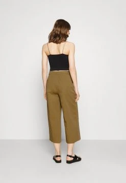 Even&Odd Mujer Wide Cropped Leg Chino - Pantalones - Camel -Even&Odd Ventas 2024 309f588fb6fc48a8b9f2e1b2492085f2