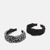 Even&Odd Mujer 2 PACK - Hair Styling Accessory - Black/off-white -Even&Odd Ventas 2024 30a42d66962740d3ace23747966a9c77