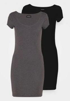 Even&Odd Mujer 2 PACK - Vestido Ligero - Black/mottled Grey -Even&Odd Ventas 2024 3133cbb312b041ba8a50eee456b0d3f6