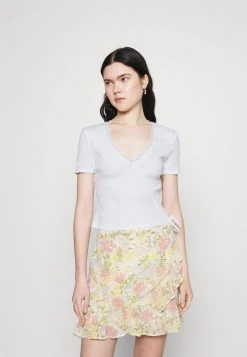 Even&Odd Mujer Camiseta Estampada - White