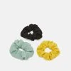 Even&Odd Mujer 3 PACK - Hair Styling Accessory - Mint/black/mustard Yellow -Even&Odd Ventas 2024 325cd2cb0f314e56ab1bf268470bf337