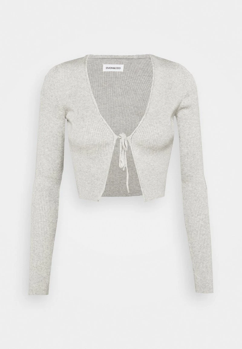 Even&Odd Mujer Chaqueta De Punto - Mottled Light Grey 7 Even&Odd Mujer Chaqueta De Punto - Mottled Light Grey - Imagen 5