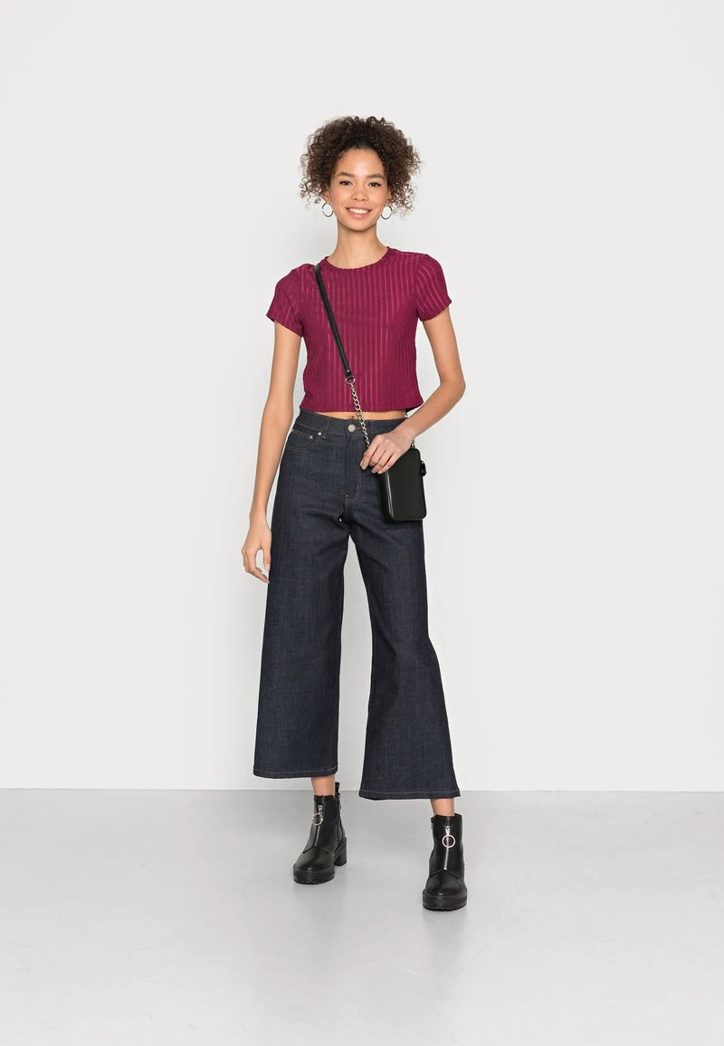 Even&Odd Mujer Camiseta Básica - Purple 4 Even&Odd Mujer Camiseta Básica - Purple - Imagen 2