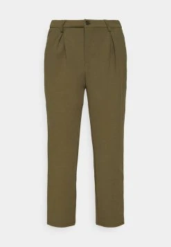 Even&Odd Mujer TAPERED PANTS WITH DART DETAIL - Pantalones - Olive -Even&Odd Ventas 2024 33db69a041fc4156b3456d6e209997f4