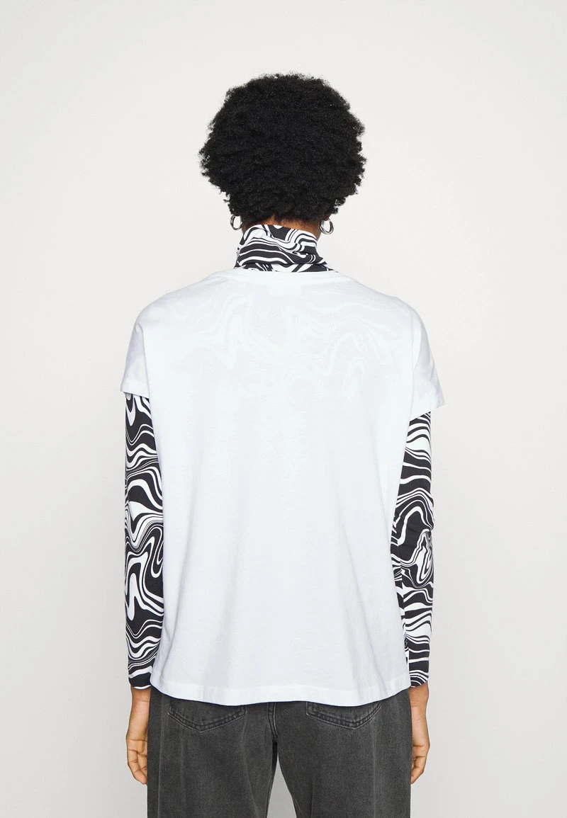 Even&Odd Mujer Camiseta Estampada - White 5 Even&Odd Mujer Camiseta Estampada - White - Imagen 3