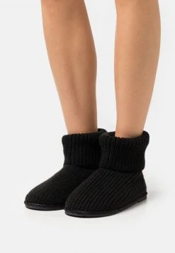 Even&Odd Mujer Pantuflas - Black