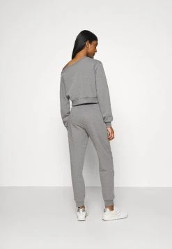 Even&Odd Off Shoulder&Jogger Set - Sudadera - Mottled Grey, Mujer -Even&Odd Ventas 2024 36c41b8f7f2d4d87a7288a52efe8a6bf