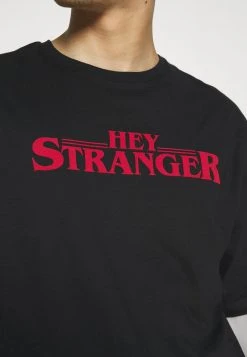 Even&Odd Unisexo Camiseta Estampada - Black -Even&Odd Ventas 2024 3a9bd87e1f2442b19fbff88bb63791bf