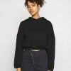 Even&Odd Mujer OVERSIZED CROPPED CROSS HOOD HOODIE - Jersey Con Capucha - Black -Even&Odd Ventas 2024 3b7606e5d34e4e97aa60a17b68296fe6