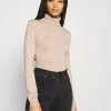 Even&Odd Mujer BASIC TURTLE NECK JUMPER - Jersey De Punto - Sand