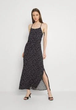 Even&Odd Mujer Vestido Largo - Black/purple