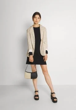 Even&Odd Mujer 2 PACK - Vestido Ligero - Black/multi-coloured