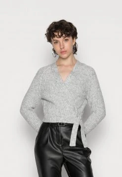 Even&Odd Mujer Chaqueta De Punto - Mottled Grey