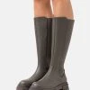 Even&Odd Mujer Botas Con Plataforma - Grey