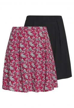 Even&Odd Falda Acampanada - Black/red, Mujer -Even&Odd Ventas 2024 43c21f716d3b4f60a4bbeb436629e8cb