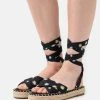 Even&Odd Mujer Sandalias - Black