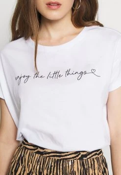 Even&Odd Mujer MANDALA ENJOY THE LITTLE THINGS TEE - Camiseta Estampada - White -Even&Odd Ventas 2024 43e0c772db35485aa4b308765cb70795