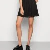 Even&Odd Mujer BASIC FLARED SKIRT - Minifalda - Black -Even&Odd Ventas 2024 45018bc1c3624bf6b805fce7aa97eff2